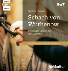 Schach von Wuthenow,1 Audio-CD, 1 MP3