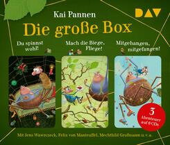 Die gro&szlig;e Box. Du spinnst wohl! - Mach die Biege, Fliege! - Mitgehangen, mitgefangen!,6 Audio-CD