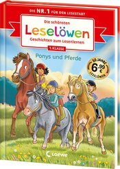 Die schönsten Leselöwen-Geschichten zum Lesenlernen - Ponys und Pferde