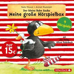 Der kleine Rabe Socke - Meine gro&szlig;e H&ouml;rspielbox 1,Audio-CD