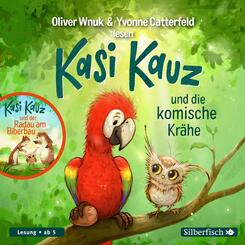 Kasi Kauz und die komische Kr&auml;he, Kasi Kauz und der Radau am Biberbau,1 Audio-CD
