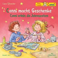 Conni macht Geschenke / Conni erlebt die Jahreszeiten,1 Audio-CD
