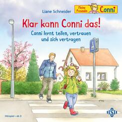 Klar kann Conni das! / Conni lernt teilen, vertrauen und sich vertragen,1 Audio-CD