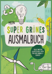 Mein Super Grünes Ausmalbuch