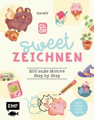 Sweet zeichnen - 200 süße Motive von Instagram-Artist olguioo (eBook, ePUB)