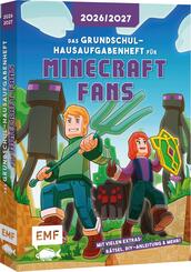 Das Grundschul-Hausaufgabenheft f&uuml;r Minecraft-Fans 2026/2027