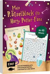Mein magischer R&auml;tselblock f&uuml;r Harry Potter-Fans - Finde den Drachen!