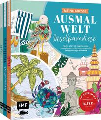 Meine gro&szlig;e Ausmalwelt - Inselparadiese