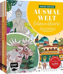 Meine gro&szlig;e Ausmalwelt -&nbsp;Sehnsuchtsorte