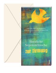 Herzliche Segensw&uuml;nsche zur Firmung