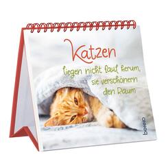 Katzen liegen nicht faul herum, sie versch&ouml;nern den Raum
