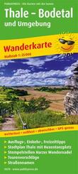 PUBLICPRESS Wanderkarte Thale - Bodetal und Umgebung