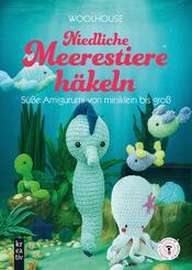 Niedliche Meerestiere h&auml;keln