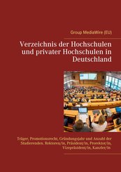 Verzeichnis der Hochschulen und privater Hochschulen in Deutschland