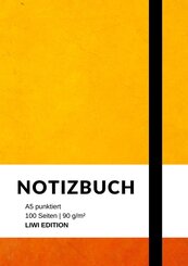 Notizbuch A5 punktiert - 100 Seiten 90g/m&sup2; - Soft Cover - FSC Papier