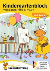 Kindergartenblock ab 3 Jahre - Vergleichen, rätseln und malen (eBook, PDF)