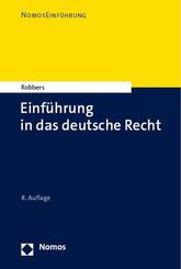 Einf&uuml;hrung in das deutsche Recht