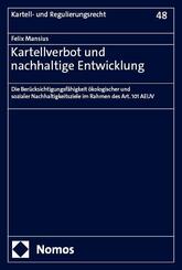 Kartellverbot und nachhaltige Entwicklung
