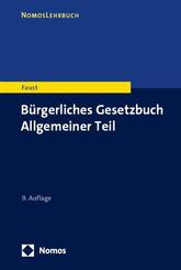 B&uuml;rgerliches Gesetzbuch Allgemeiner Teil