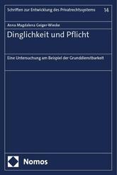 Dinglichkeit und Pflicht
