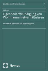 Eigenbedarfsk&uuml;ndigung von Wohnraummietverh&auml;ltnissen