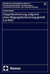 Doppelbesteuerung aufgrund einer Wegzugsbesteuerung gem&auml;&szlig; &sect; 6 AStG