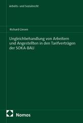 Ungleichbehandlung von Arbeitern und Angestellten in den Tarifvertr&auml;gen der SOKA-BAU