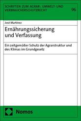 Ern&auml;hrungssicherung und Verfassung