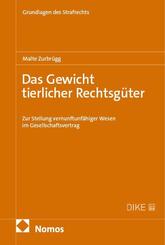 Das Gewicht tierlicher Rechtsg&uuml;ter