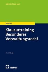 Klausurtraining Besonderes Verwaltungsrecht