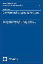 Die Vereinsklassenabgrenzung