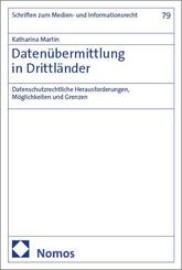 Daten&uuml;bermittlung in Drittl&auml;nder