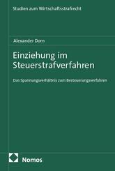 Einziehung im Steuerstrafverfahren