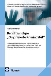 Begriffsanalyse "Organisierte Kriminalit&auml;t"