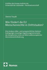 Wie f&ouml;rdert die EU Menschenrechte in Drittstaaten?