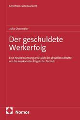 Der geschuldete Werkerfolg