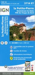 3714ET La Petite Pierre-Niederbronn-les-Bains.PNR des Vosges du Nord