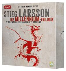 Die Millennium-Trilogie,9 Audio-CD, 9 MP3