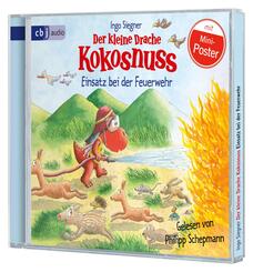 Der kleine Drache Kokosnuss - Einsatz bei der Feuerwehr,1 Audio-CD