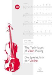 The Techniques of Violin Playing / Die Spieltechnik der Violine, m. 1 DVD