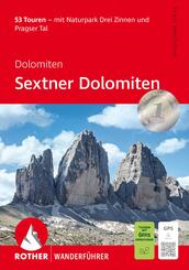 Dolomiten - Sextner Dolomiten, Rother Wanderf&uuml;hrer