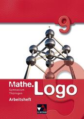 Mathe.Logo Gymnasium Th&uuml;ringen AH 9, m. 1 Buch