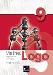 Mathe.Logo Regelschule Th&uuml;ringen AH 9, m. 1 Buch