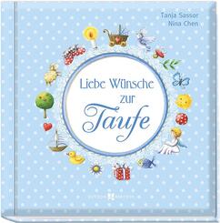 Liebe W&uuml;nsche zur Taufe (blau)