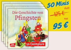 Die Geschichte von Pfingsten. Mini-Bilderbuch. Paket mit 50 Exemplaren zum Vorteilspreis