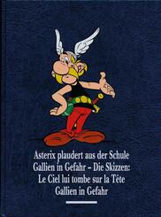 Asterix plaudert aus der Schule, Gallien in Gefahr, Gallien in Gefahr - Die Skizzen