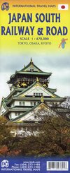 Japan South Railway & Road Map