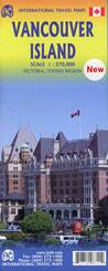 International Travel Map ITM Vancouver Island