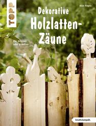 Dekorative Holzlatten-Z&auml;une