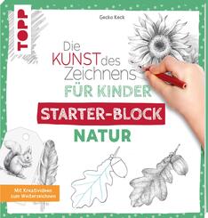 Die Kunst des Zeichnens f&uuml;r Kinder Starter-Block - Natur